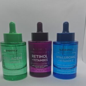 Element Face Serum Trio - Green, Purple, Blue